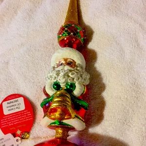 Radko ornament finial